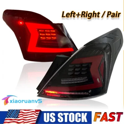 Update Tail Light For 2012-2019 Nissan Versa Sedan Lamps Left+Right With Bulbs Foto 1 de 4
