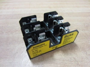 Bussmann BC6033PQ Fuse Block 30A 3 Pole Class CC - Picture 1 of 4