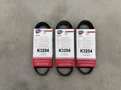 QTY 3 Dayco Serpentine Belts K3254 For 1991-1995 Toyota MR2 + Others - Image 1 of 4