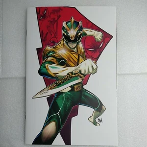 Mighty Morphin #1 Ben Harvey Limited Virgin Variant. Limited to 300 w/ COA NM+/- - Picture 1 of 11