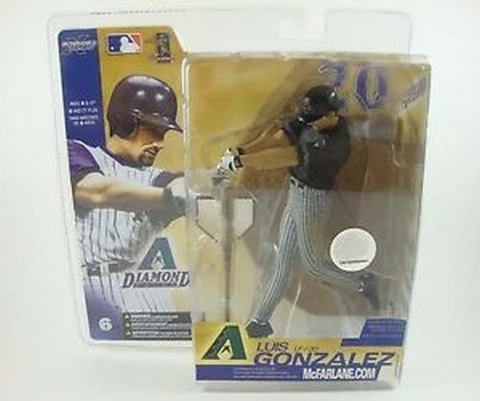 Luis Gonzalez Arizona Diamondbacks MLB McFarlane Variant Figure D'Backs NIB 2003 Cover