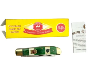 Kissing Crane 2 Blade Pocketknife Limited Celtic Collectors Original Box Papers - Picture 1 of 13