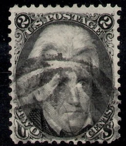 US SCOTT 73 JACKSON "BLACK JACK" USED SCV $70 - Picture 1 of 2