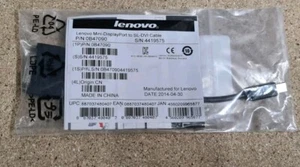 Lenovo Mini Display-Port to SL DVI Kabel  P/N: 0B47090 - Bild 1 von 3