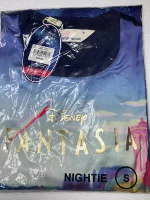 NWT LADIES PETER ALEXANDER DISNEY FANTASIA NAVY LONG SLEEVE NIGHTIE S RRP $99 - Image 1 of 3