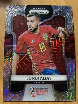 JORDI ALBA 2018 Prizm World Cup CARD #203 MOJO PRIZM - Image 1 of 2