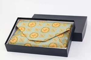 Japanese Tatsumura Art Silk Textile Kimono Clutch Bag Never Used #6283 - Picture 1 of 12