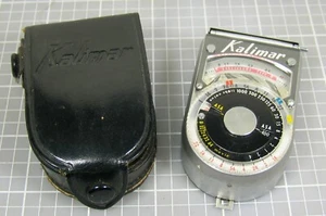Medidor de luz de exposición Kalimar compacto vintage modelo A-1 Japón - Imagen 1 de 4