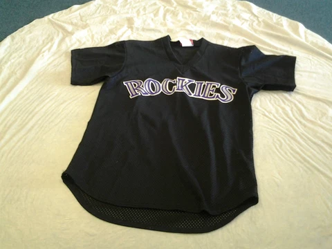 ROCKIES RETRO MAJESTIC BATTING PRACTICE JERSEY Cover