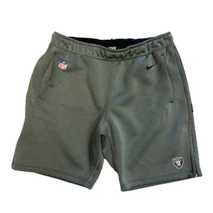 LAS VEGAS RAIDERS NIKE TEAM ISSUED FOOTBALL GRAY ATHLETIC GYM SHORTS SZ XL (98) - Imagen 1 de 5