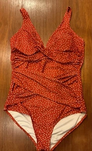 Traje de baño Smismivo control abdominal rojo-lunares X-grande de una pieza nuevo con etiquetas - Imagen 1 de 4