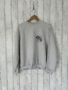 Picante graues Sweatshirt Gr. Medium Rundhals Pullover Oberteil Unisex Langarm - Bild 1 von 11