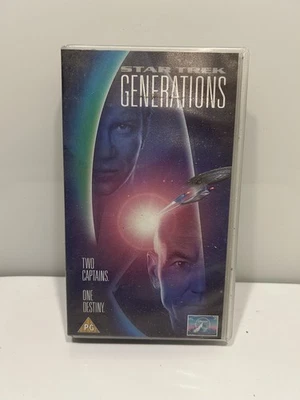 Star Trek 7 - Generations ( VHS Video/SUR, 1998) - excellent Condition - FastP&P - Изображение 1 из 3