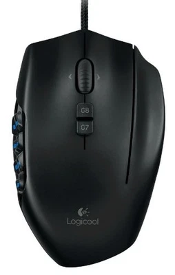 LOGICOOL MMO Gaming Mouse G600 - Image 1 of 4