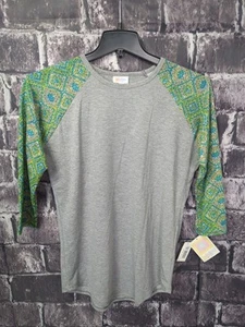 LuLaRoe Women’s Size M Randy Raglan Baseball Style T-Shirt NWT!           [PT22] - Picture 1 of 13