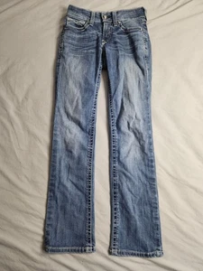 Ariat REAL Denim Jeans Bootcut Womens Sz 25R 27x31 Medium Wash Low Rise Western - Picture 1 of 10