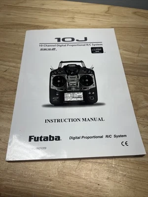 Futaba 10J Instruction Manual OEM  - Image 1 of 4