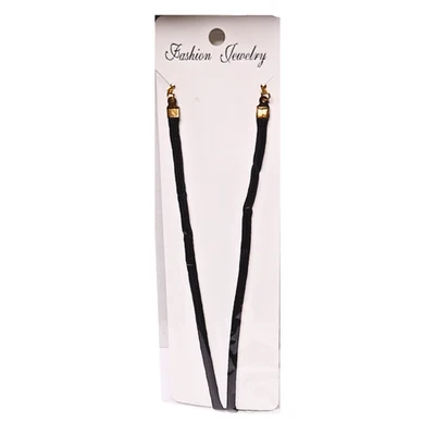 Gafas con cordón negras Anteojos Colgar alrededor del cuello Cordón Correa Retenedor Foto 1 de 3