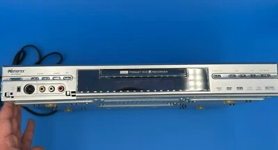 Memorex MVDR2102 Dual Format DVD Video Recorder DVD Burner- Silver - FOR PARTS - Image 1 of 4