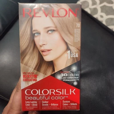 Revlon 70 Medium Ash Blonde Hair Color 3 PACK - Image 1 of 2