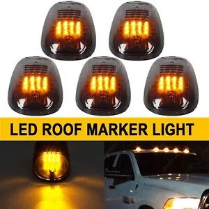 For 2003-2018 Dodge Ram 1500 2500 3500 Smoked LED Cab Roof Marker Running Light - Bild 1 von 12