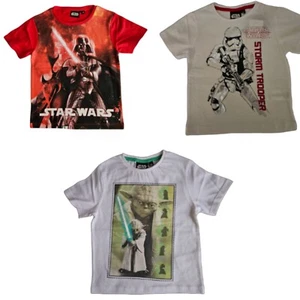 Kids boys Star Wars t-shirts - Picture 1 of 8