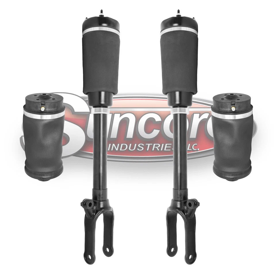 2007-2009 Mercedes GL320 Front Air Strut Assemblies & Rear Air Springs X164 Foto 1 de 1