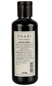 Khadi Amla & Reetha Shampoo Herbal Natural Product 210 ML
