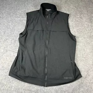 ExOfficio Vest Mens 2XL Full Zip Gray Pockets Outdoor Hiking Fishing - Picture 1 of 11