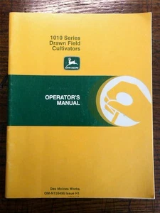 JOHN DEERE 1010 Series Drawn Field Cultivators Operator's Manual - Picture 1 of 1