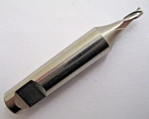 1.3mm COBALT END MILL SLOT DRILL FC3 M42 3 FLUTE EUROPA TOOL CLARKSON 1281020130 - Picture 1 of 6