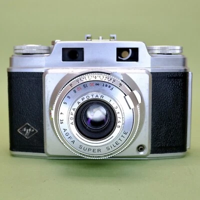 AGFA Super Silette Rangefinder f3.5 45mm Lens! Film Tested Working Lomo - Image 1 of 4