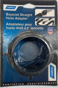 CAMCO RV Sanitation Bayonet Straight Hose Adapter 39413 - Bild 1 von 2