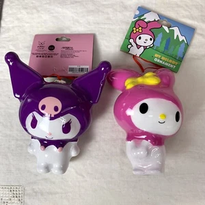 Sanrio Hello Kitty My Melody Kuromi Christmas Tree Ornaments 4” Collectible - Picture 1 of 12
