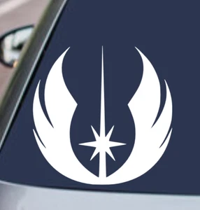 STAR WARS JEDI ORDER VINYL DECAL STICKER CAR REAR WINDOW BUMPER LOGO SYMBOL JDM - Picture 1 of 6