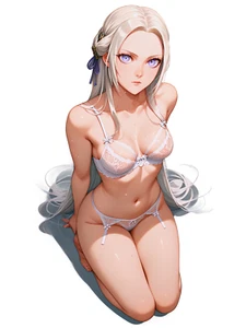 Edelgard von Hresvelg Fire Emblem Waifu Sticker 6" Anime Car Decal - Picture 1 of 1