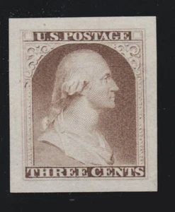 US 11E4c 3c Washington Essay on Bond Paper XF NH SCV $400 - Picture 1 of 2