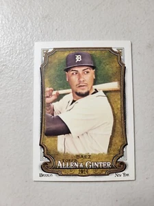 2024 Topps Allen & Ginter #158 Javier Baez NM Free Shipping - Picture 1 of 2