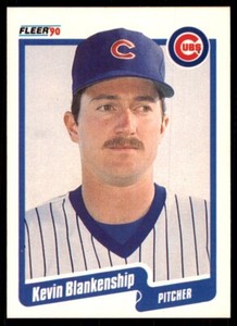 1990 Fleer Kevin Blankenship Baseball Cards #28