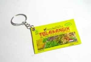 TOLAKANGIN Bustina Erboristeria PORTACHIAVI Portachiavi Novità Indonesia 3D 2,5" - Foto 1 di 10