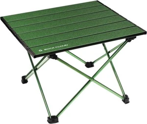 Portable Camping Table Ultralight Aluminum Folding Beach Table Camp Green - Picture 1 of 7