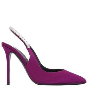Giuseppe Zanotti Rachyl Crystal Embellished Slingback Pumps - Picture 1 of 4