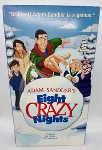 Adam Sandler Eight Crazy Nights (VHS Tape 2004) Animation Late Release Free S&H - Picture 1 of 10