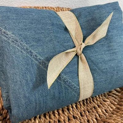 FUNDA NÓRDICA DENIM LAVADO SUAVE GRANERO CERÁMICA, DOBLE/XL ~ DENIM Foto 1 de 4