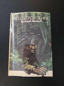 Hellstrom's Hive 1973 Frank Herbert Sci-Fi HC/DJ Book Club Edition Nelson Bantam - Picture 1 of 11