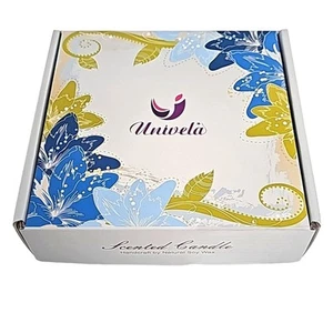 Univela Scented Citronella Candles Handcrafted Natural Soy Wax Table Top (NOB) - Picture 1 of 10