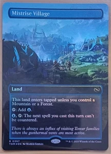 Mistrise Village | Foil | Borderless | MTG | TDM | Near Mint | English EN - Bild 1 von 1