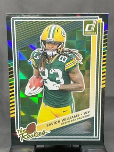 Savion Williams 2025 Panini Donruss The Rookies Card # 36 Packers - Picture 1 of 2