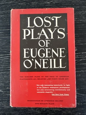 Lost Plays of Eugene O'Neill, 1958 Citadel Press Ed. HC/ Red DJ, PO-VG+ Foto 1 de 4