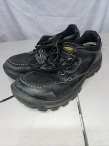 Keen Anchor Park Low Men's US 11 Black Leather Waterproof Hiking Shoes - Picture 1 of 10